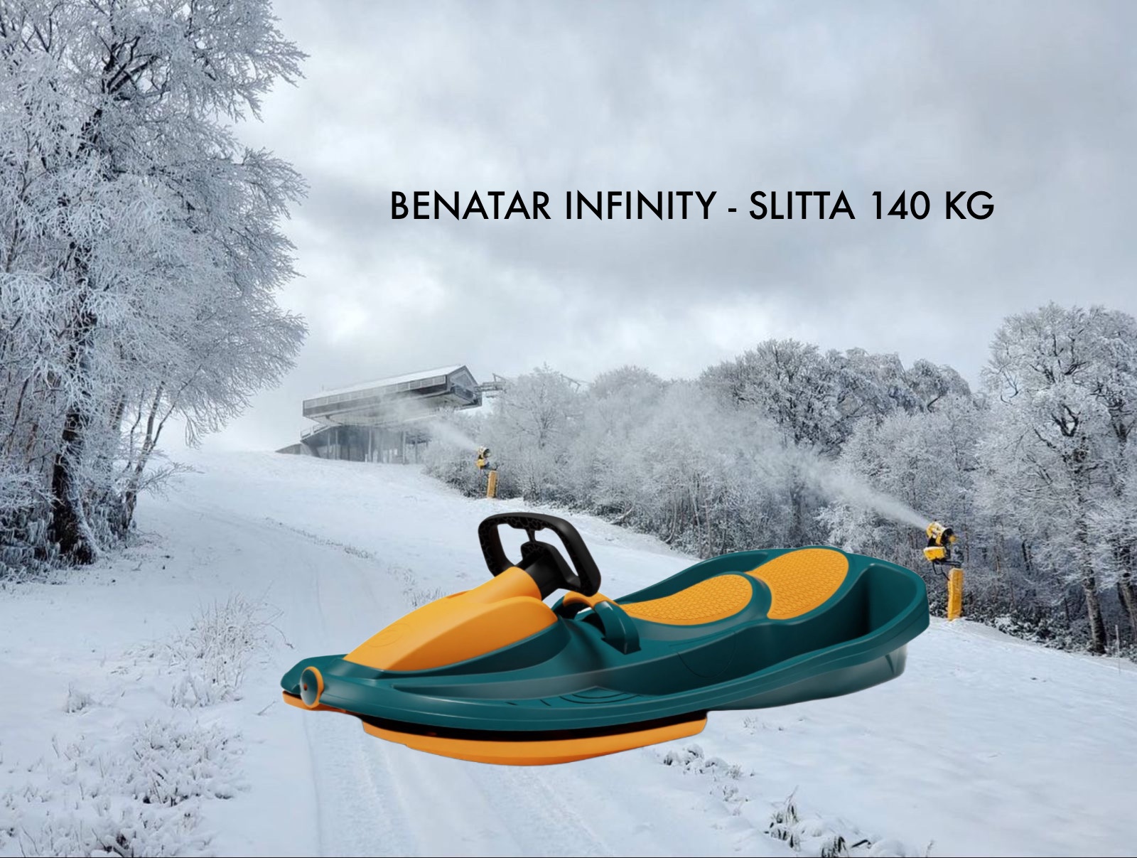 BENATAR INFINITY – SLITTA DUE PERSONE FINO 140 KG